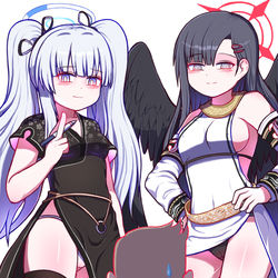 This is a pixiv picture whose title is 코스프레한 노아 이치카.