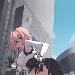 This is a pixiv picture whose title is Tsukishiro Yanagi.
