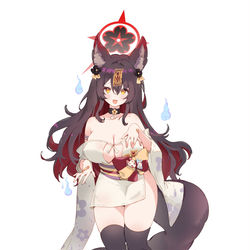 This is a pixiv picture whose title is 🦊👻.
