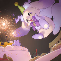 This is a pixiv picture whose title is ちょま誕🎂.