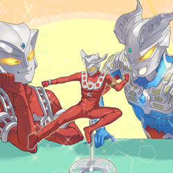 This is a pixiv picture whose title is ガシャポン.
