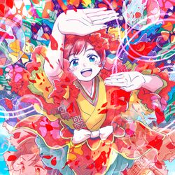 This is a pixiv picture whose title is うまれたままの思いを　いま.