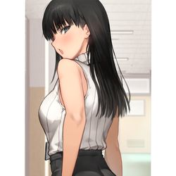 This is a pixiv picture whose title is 絢辻先生（妄想）ｘ３.