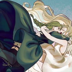 This is a pixiv picture whose title is 「きっとこれが運命だったんだね」.