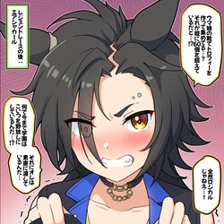 This is a pixiv picture whose title is レジェンドレースの後：エアシャカール.