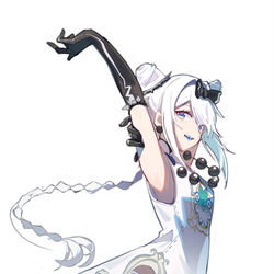 This is a pixiv picture whose title is 碎银子.