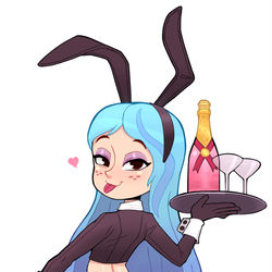 This is a pixiv picture whose title is Bunnygirl Andrea.
