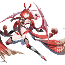 This is a pixiv picture whose title is 【お仕事】『悪の女幹部PNM』アナザー・オボロ 時限強化ver.