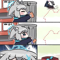 This is a pixiv picture whose title is ?!.