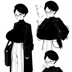 This is a pixiv picture whose title is OC.