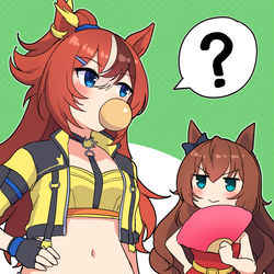This is a pixiv picture whose title is 「バブル」と聞いて.