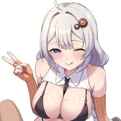 This is a pixiv picture whose title is そのまま遊ばれちゃった.