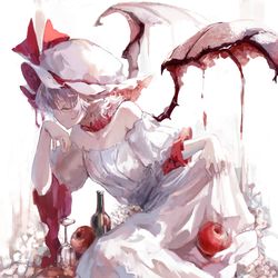This is a pixiv picture whose title is レミリア・スカーレット.