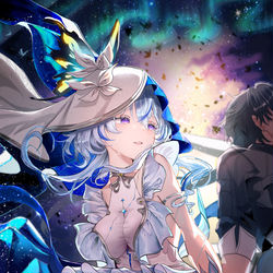 This is a pixiv picture whose title is shorekeeper.