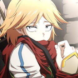 This is a pixiv picture whose title is 「あの…」.