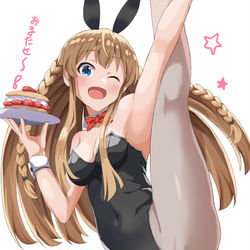This is a pixiv picture whose title is ファンサで柔軟してくれる海美.
