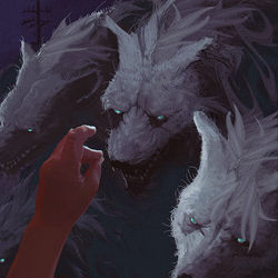 This is a pixiv picture whose title is 猋.