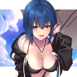 This is a pixiv picture whose title is 水着シエル.