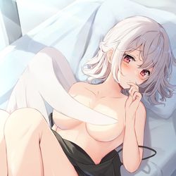 This is a pixiv picture whose title is あ、あんまり見るな….