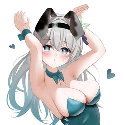 This is a pixiv picture whose title is Firefly Bunny suit.