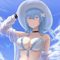 This is a pixiv picture whose title is Shorekeeper 🏖.