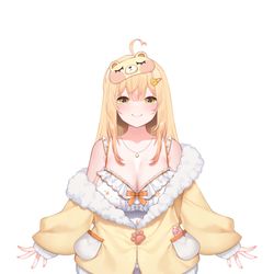 This is a pixiv picture whose title is 💛杏都める🏵️新衣装.