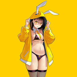 This is a pixiv picture whose title is 【フィギュア予約開始！】シャイネスバニーひなた.