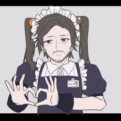 This is a pixiv picture whose title is こんなんで誰が喜ぶんだ…（ガチトーン）.