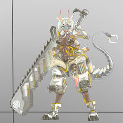 This is a pixiv picture whose title is 药罐子.
