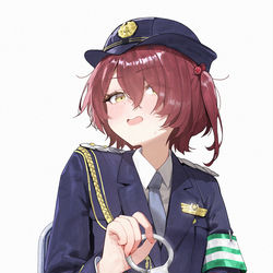This is a pixiv picture whose title is 逃げられないからな、.