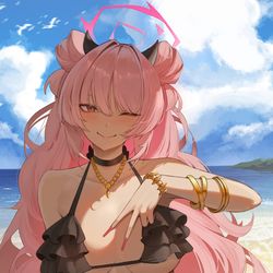 This is a pixiv picture whose title is 夜桜キララ.
