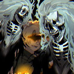 This is a pixiv picture whose title is 青の喪失.