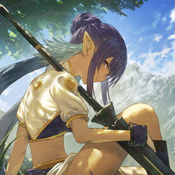 This is a pixiv picture whose title is ジュディス.