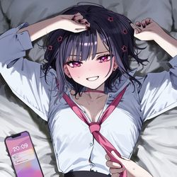 This is a pixiv picture whose title is ｢あは……こっからどーすんの？｣.