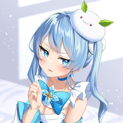 This is a pixiv picture whose title is ルーナ・ネージュちゃん.