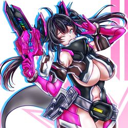 This is a pixiv picture whose title is SLASH!.