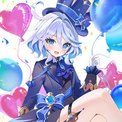 This is a pixiv picture whose title is フリーナ誕生日おめでとう～.