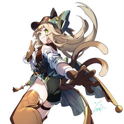 This is a pixiv picture whose title is 長靴をはいた猫又.