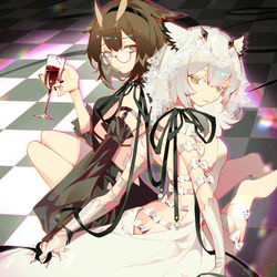 This is a pixiv picture whose title is 舞会.