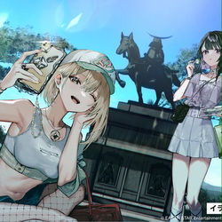 This is a pixiv picture whose title is ウタヒメドリーム様応援イラスト【仙台】.