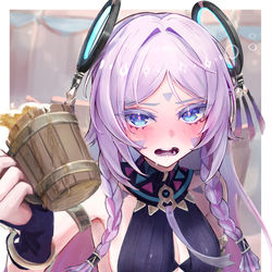 This is a pixiv picture whose title is よ、酔ってないわっ！.