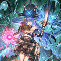 This is a pixiv picture whose title is 【WIXOSS】　幻闘水姫　ナマコズ.