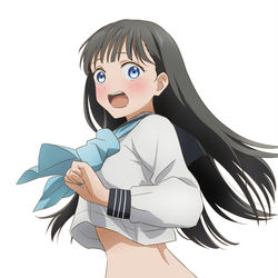 This is a pixiv picture whose title is 明日ちゃん.