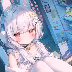 This is a pixiv picture whose title is 每个月的白丝/黑丝（2024.10）.