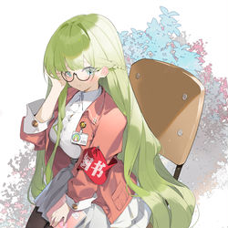 This is a pixiv picture whose title is 图书管理员的秘密.