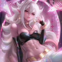This is a pixiv picture whose title is 人造人間21号 悪 / Android 21 (Evil).