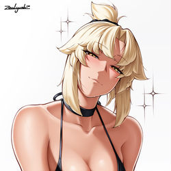 This is a pixiv picture whose title is Mordred Alter.