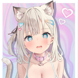 This is a pixiv picture whose title is 早くマタタビ欲しいにゃ・・・💕.