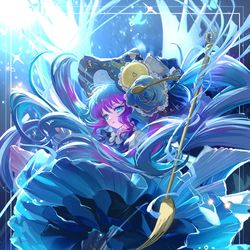 This is a pixiv picture whose title is 習作　バタフライピーティーの妖精.