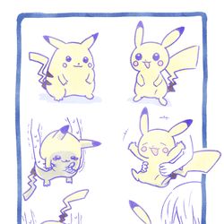 This is a pixiv picture whose title is ピカチュウ.
